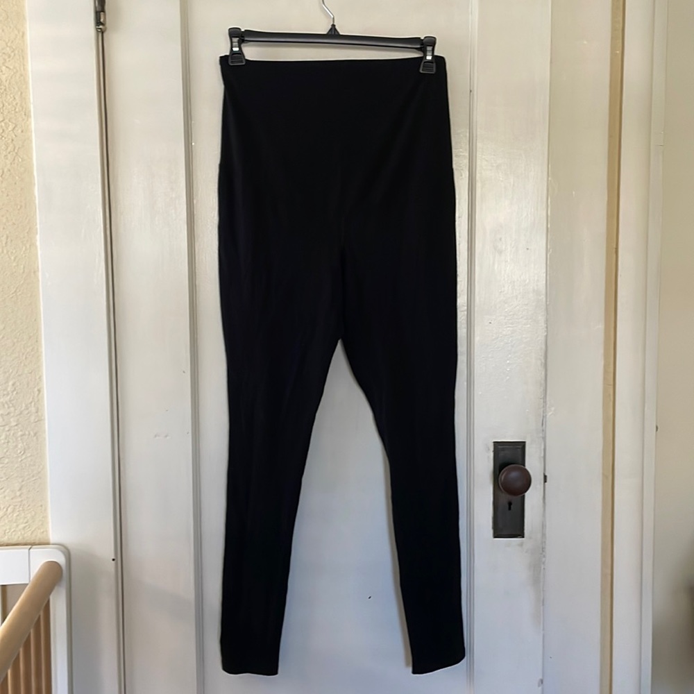 Isabel maternity black leggings